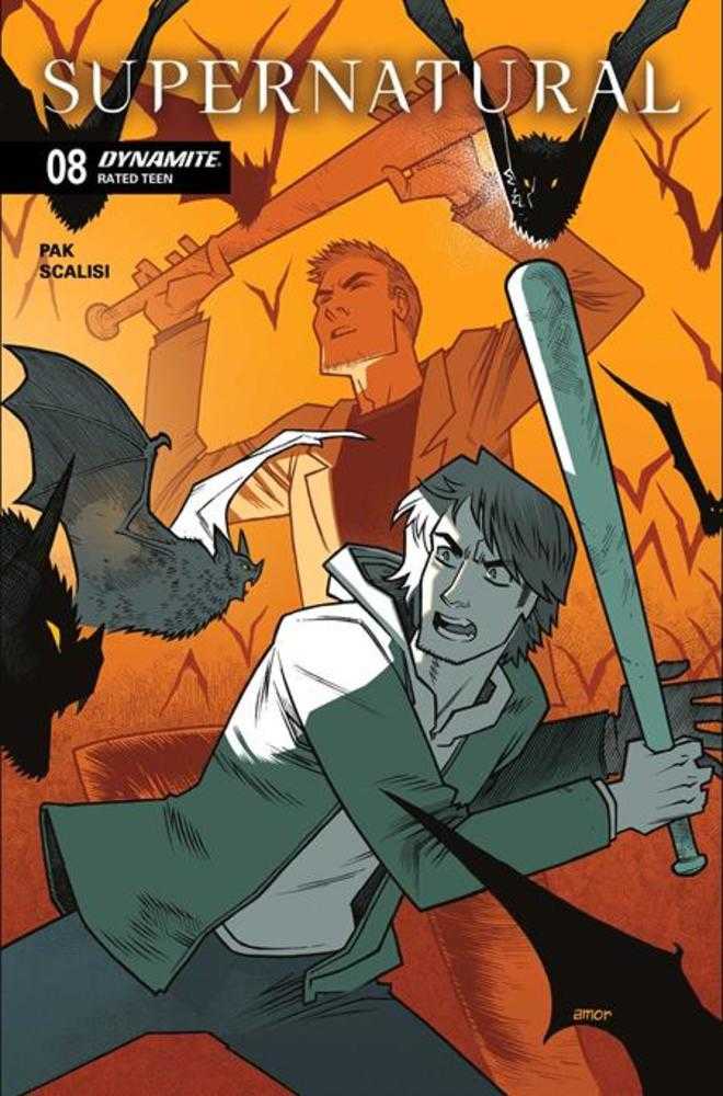 Supernatural 8 Cover A John Amor - gabescaveccc