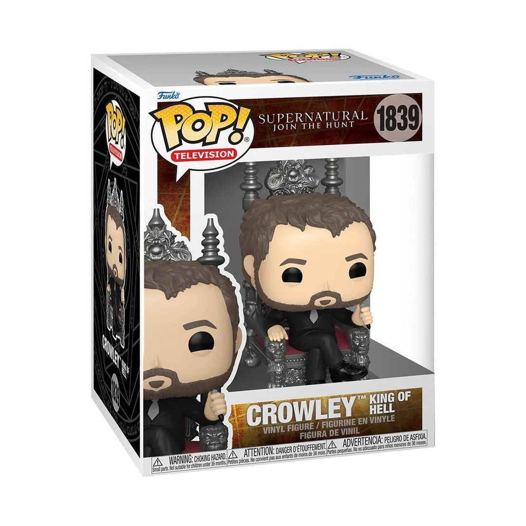 Supernatural Crowley King of Hell Throne Premium Funko Pop! Vinyl Figure 1839 - gabescaveccc