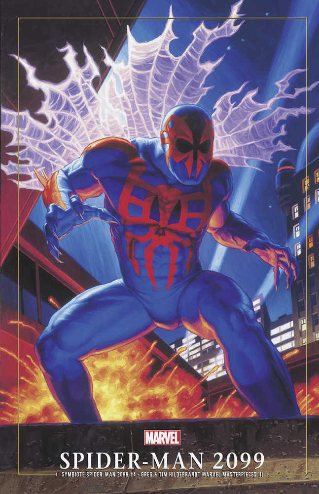Symbiote Spider - Man 2099 #4 Greg And Tim Hildebrandt Spider - Man 2099 Marvel Masterpieces III Variant - gabescaveccc