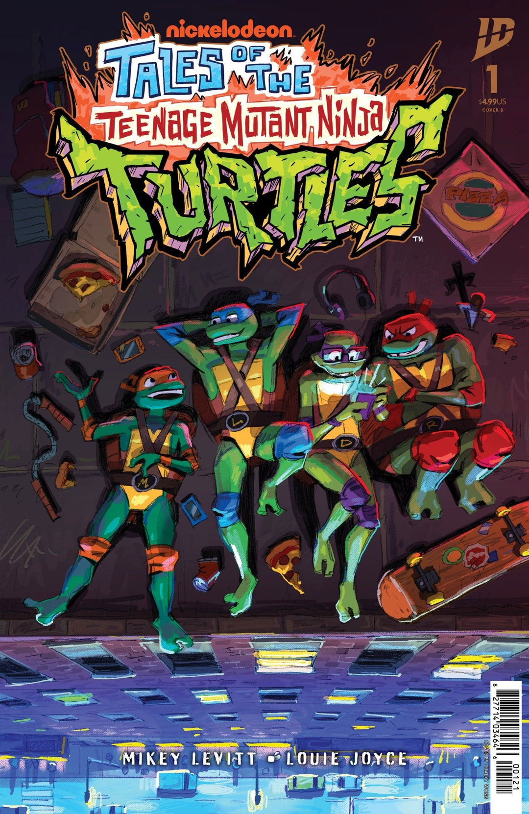 Tales Of The Teenage Mutant Ninja Turtles 1 Variant B (Wong) - gabescaveccc