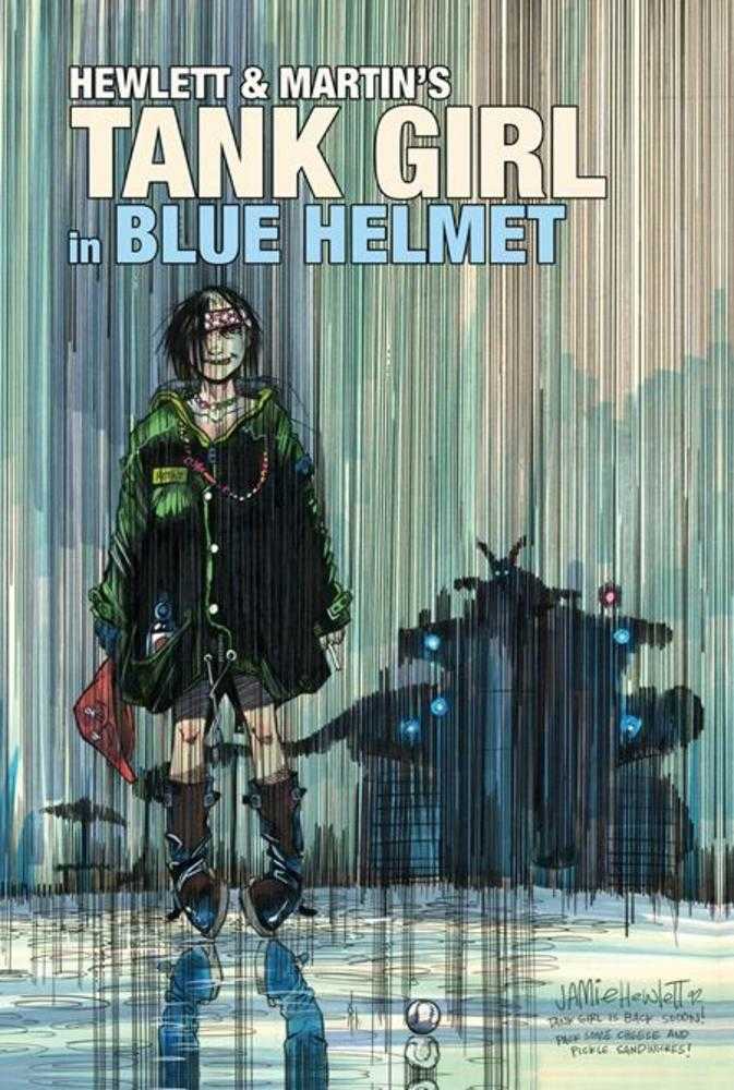Tank Girl Blue Helmet Summer Special 1 (One Shot) Cover A Jamie Hewlett (Mature) - gabescaveccc