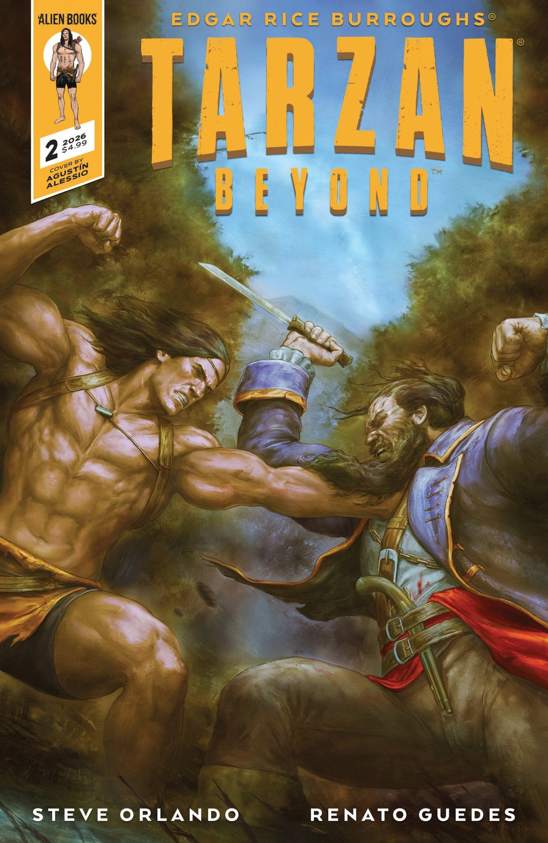 Tarzan Beyond 2 Cover A (Alessio) - gabescaveccc