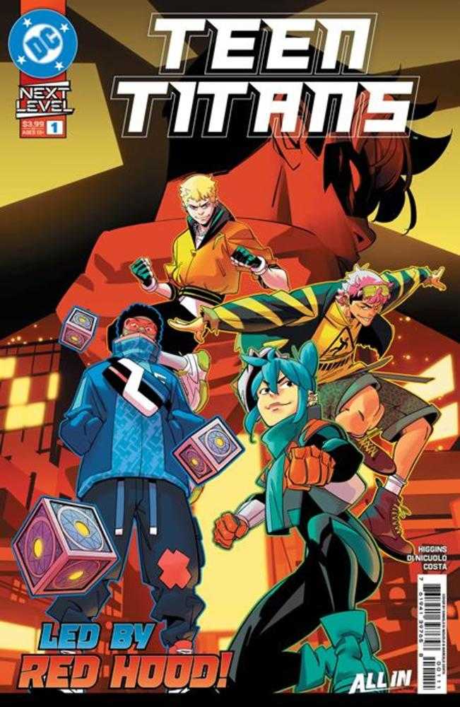 Teen Titans 1 Cover A Daniele Di Nicuolo - gabescaveccc