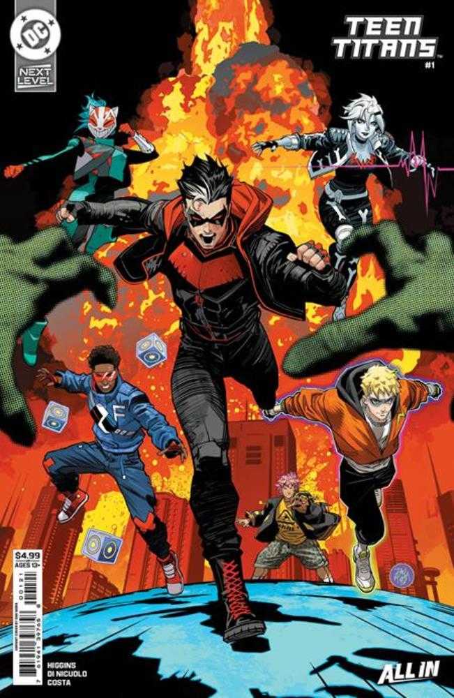Teen Titans 1 Cover B Dan Mora Card Stock Variant - gabescaveccc