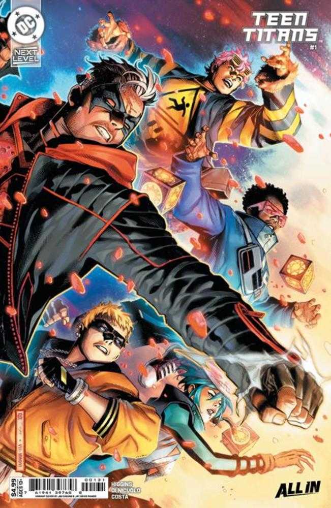 Teen Titans 1 Cover C Jim Cheung Card Stock Variant - gabescaveccc