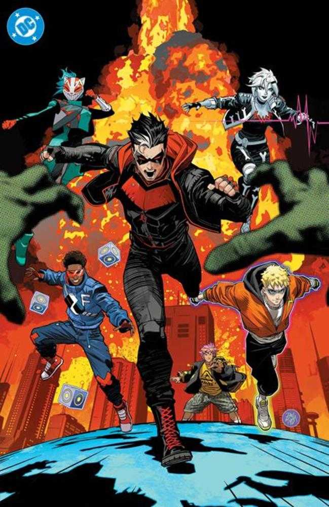 Teen Titans 1 Cover F Dan Mora Foil Variant - gabescaveccc
