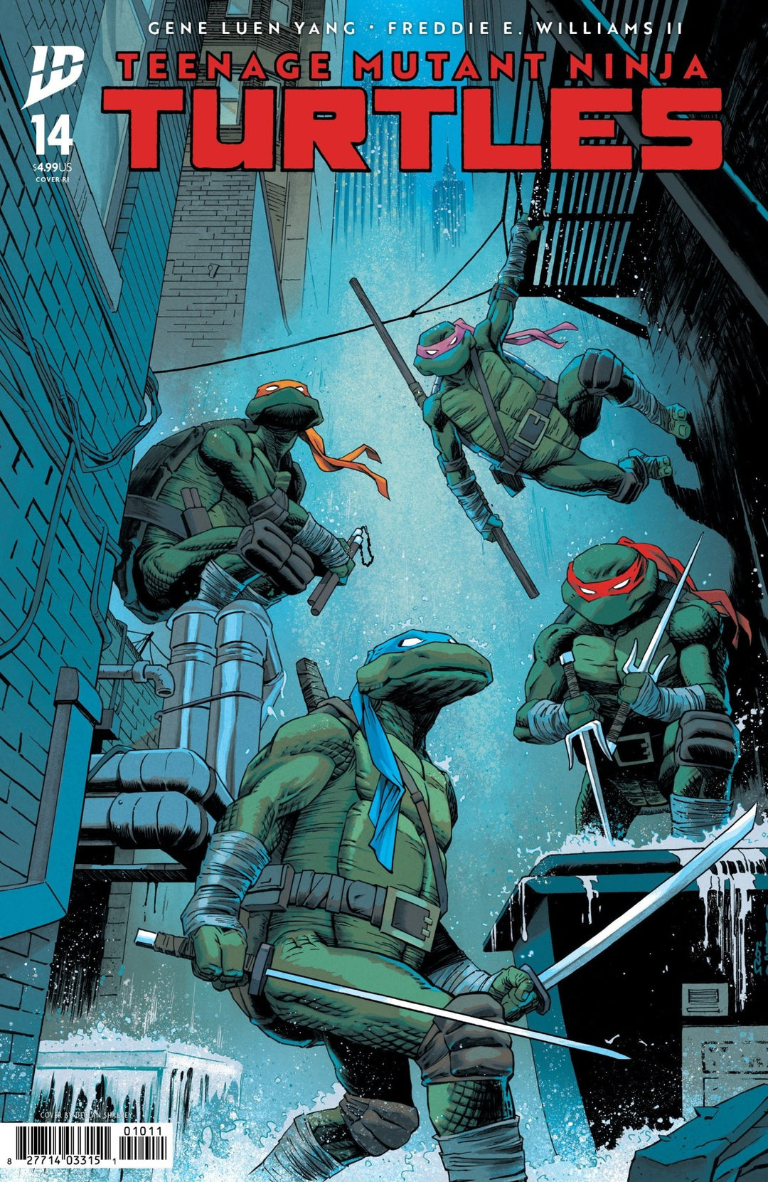Teenage Mutant Ninja Turtles 14 Variant Ri (75) (Shalvey) - gabescaveccc