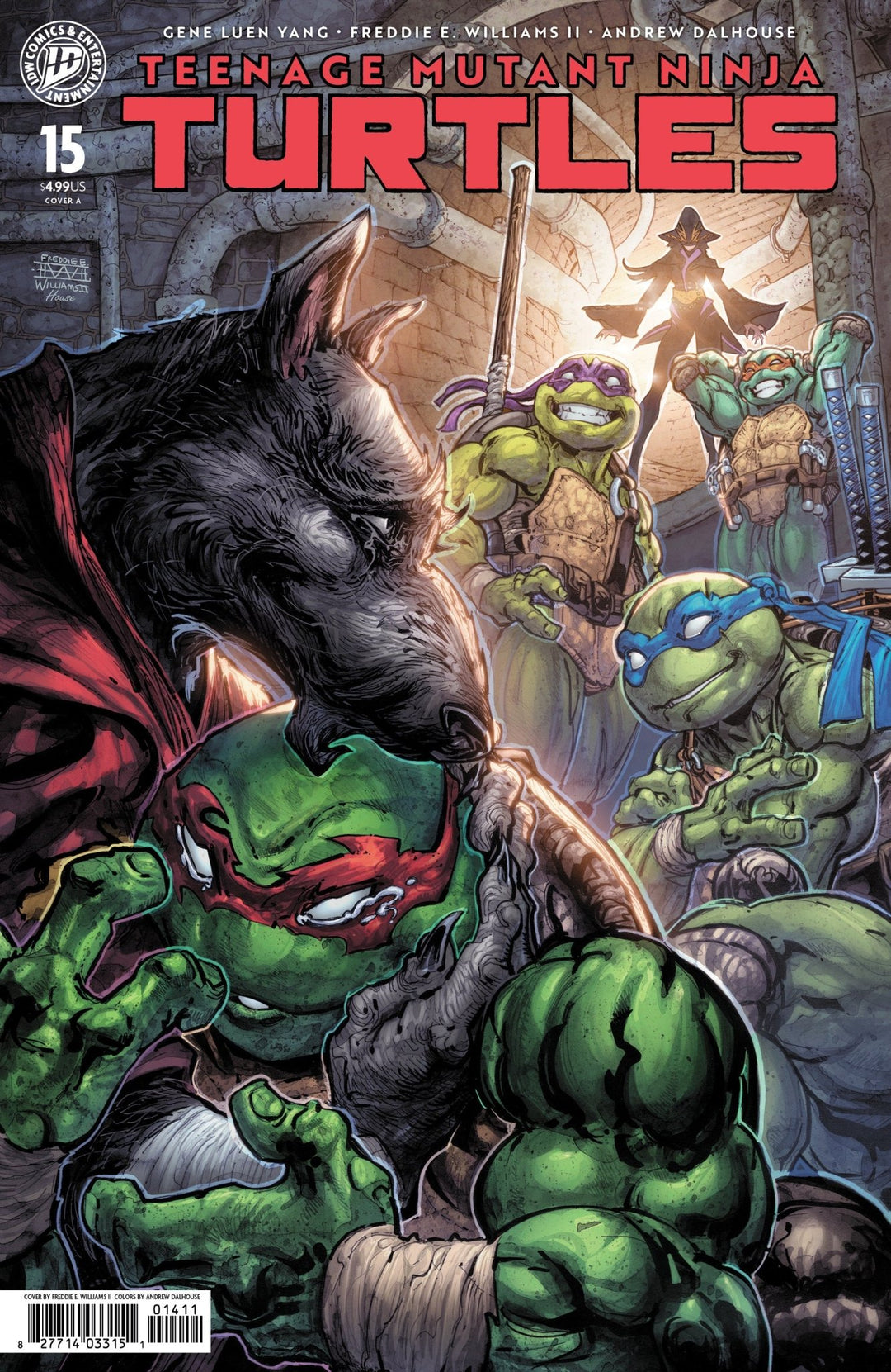 Teenage Mutant Ninja Turtles 15 Cover A (Williams II) - gabescaveccc