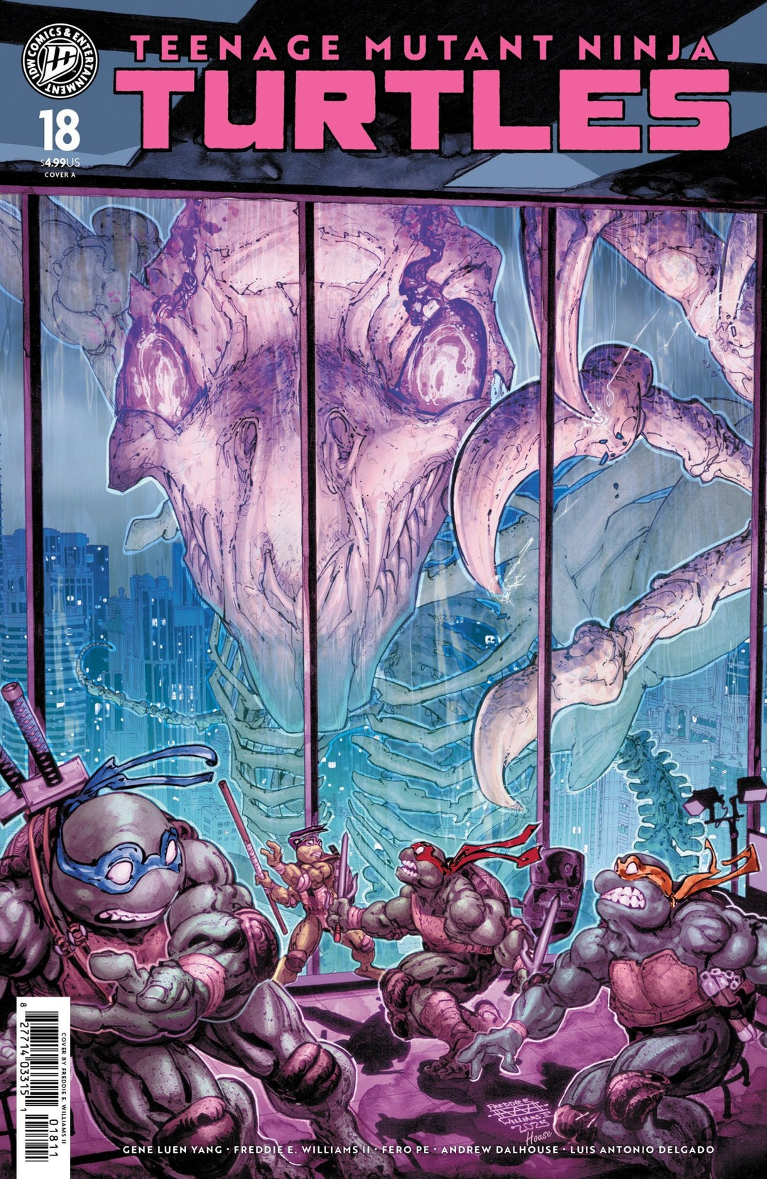 Teenage Mutant Ninja Turtles 18 Cover A (Williams II) - gabescaveccc
