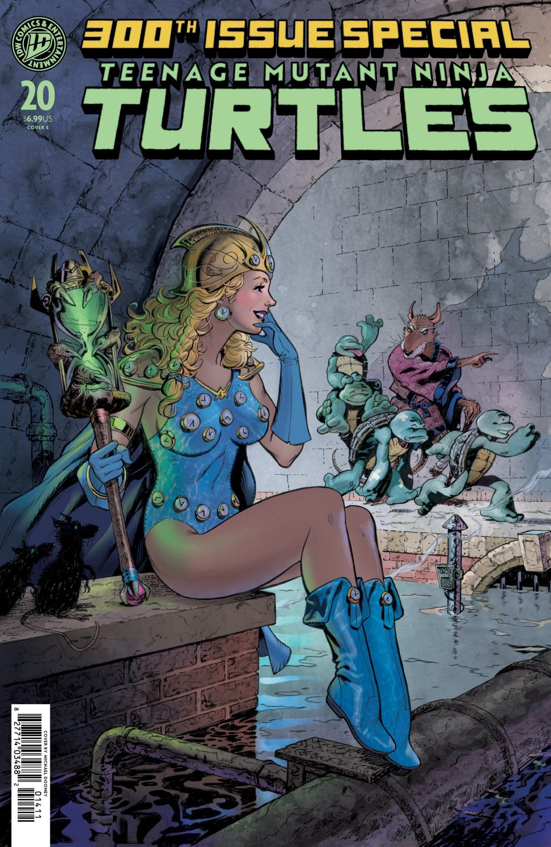 Teenage Mutant Ninja Turtles 20: 300th Issue Special Variant E (Dooney) - gabescaveccc