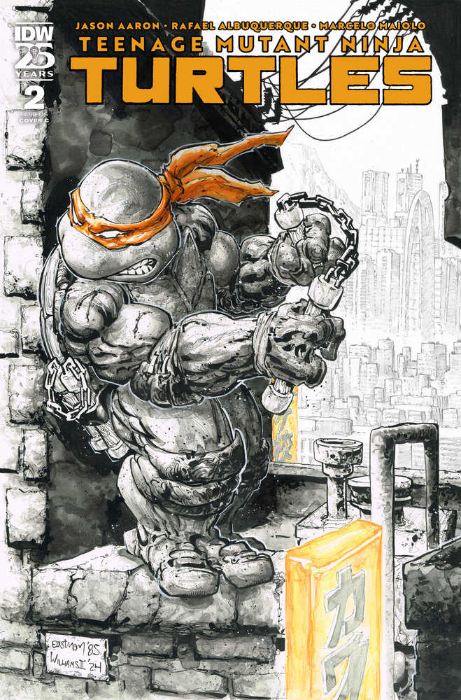 Teenage Mutant Ninja Turtles (2024) #2 Variant C (Eastman) - gabescaveccc