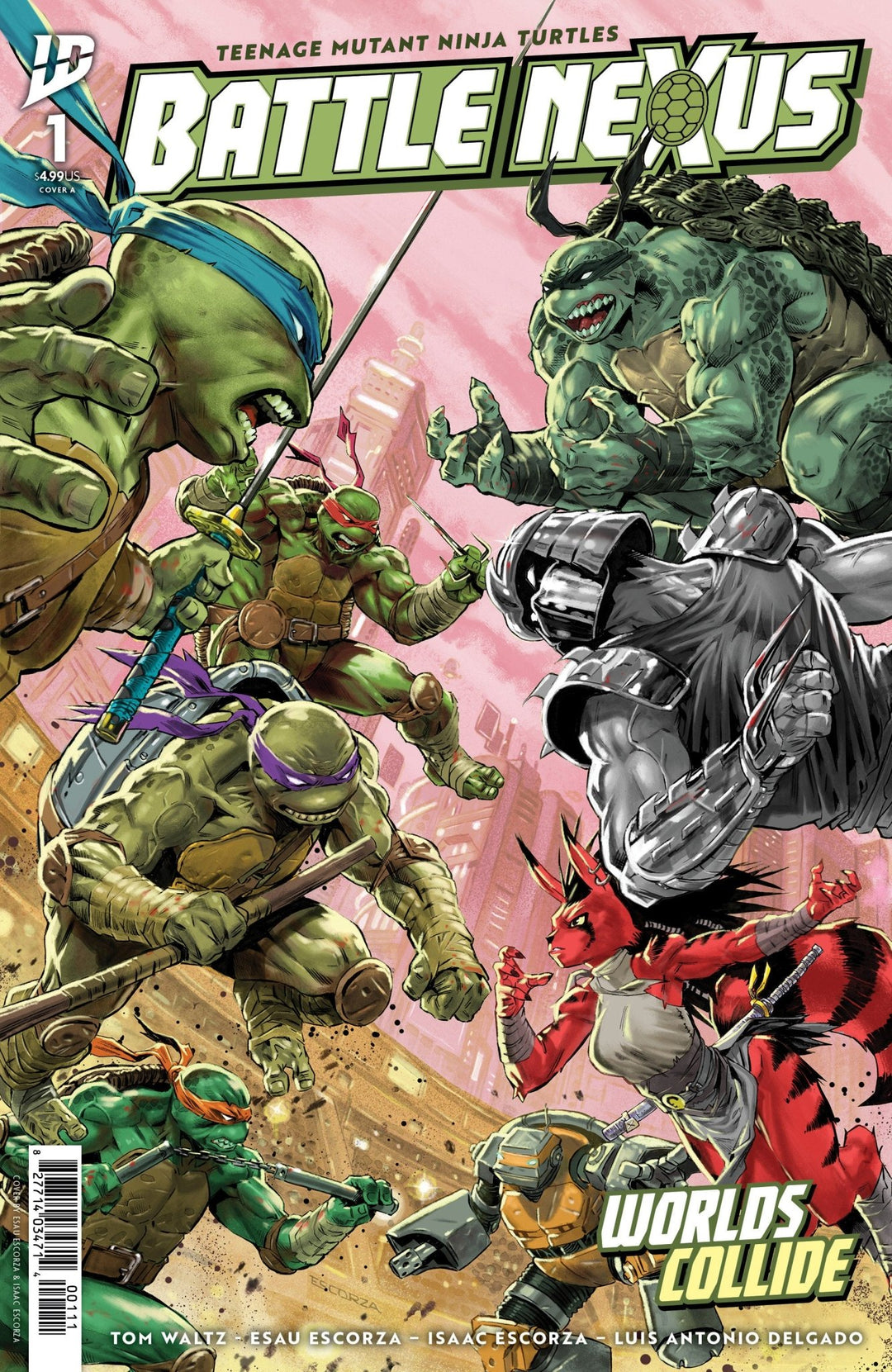 Teenage Mutant Ninja Turtles: Battle Nexus 1 Cover A (Escorza Brothers) - gabescaveccc