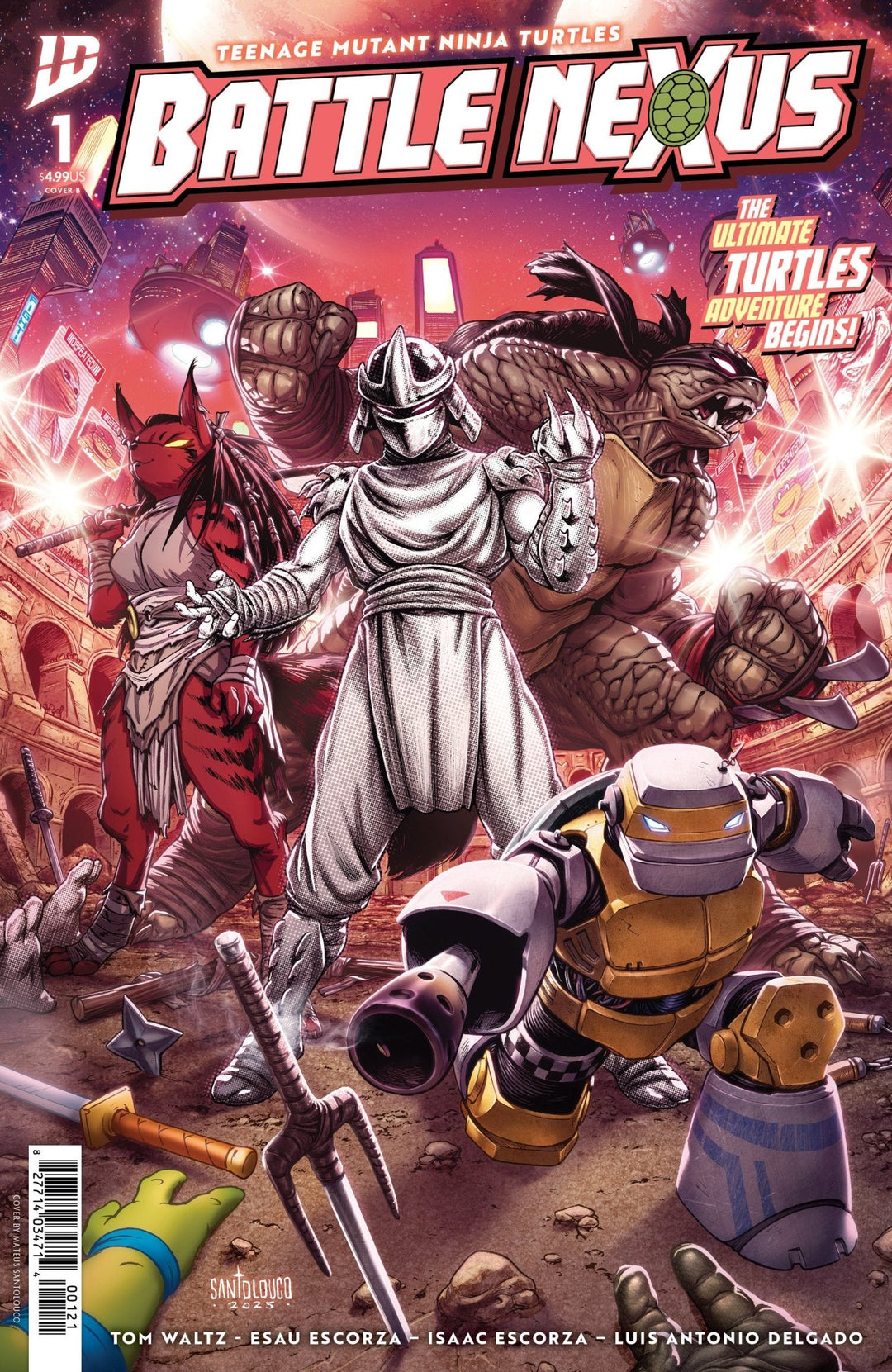 Teenage Mutant Ninja Turtles: Battle Nexus 1 Variant B (Santolouco) - gabescaveccc
