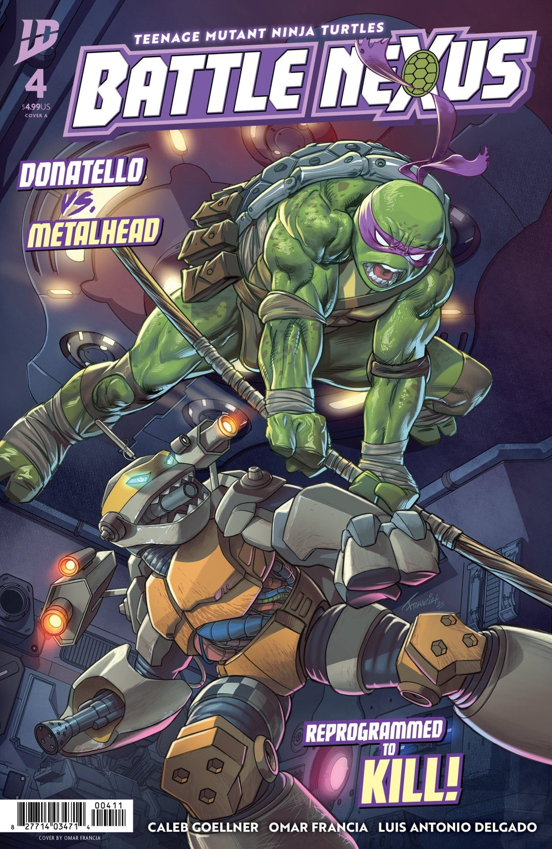 Teenage Mutant Ninja Turtles: Battle Nexus 4 Cover A (Francia) - gabescaveccc