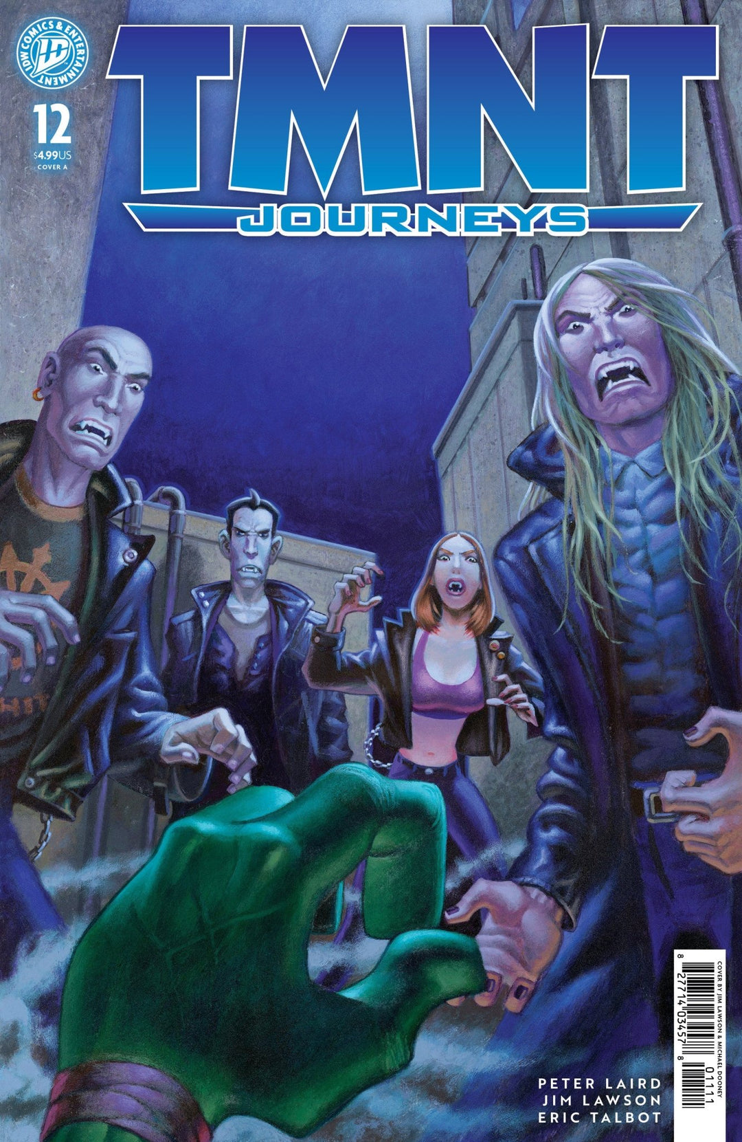 Teenage Mutant Ninja Turtles: Journeys 12 Cover A (Dooney & Lawson) - gabescaveccc