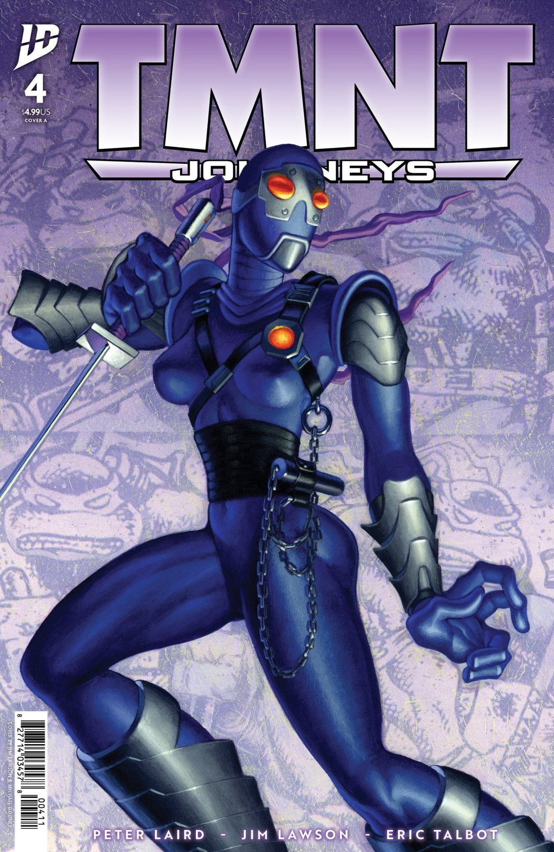 Teenage Mutant Ninja Turtles: Journeys 4 Cover A (Dooney & Lawson) - gabescaveccc