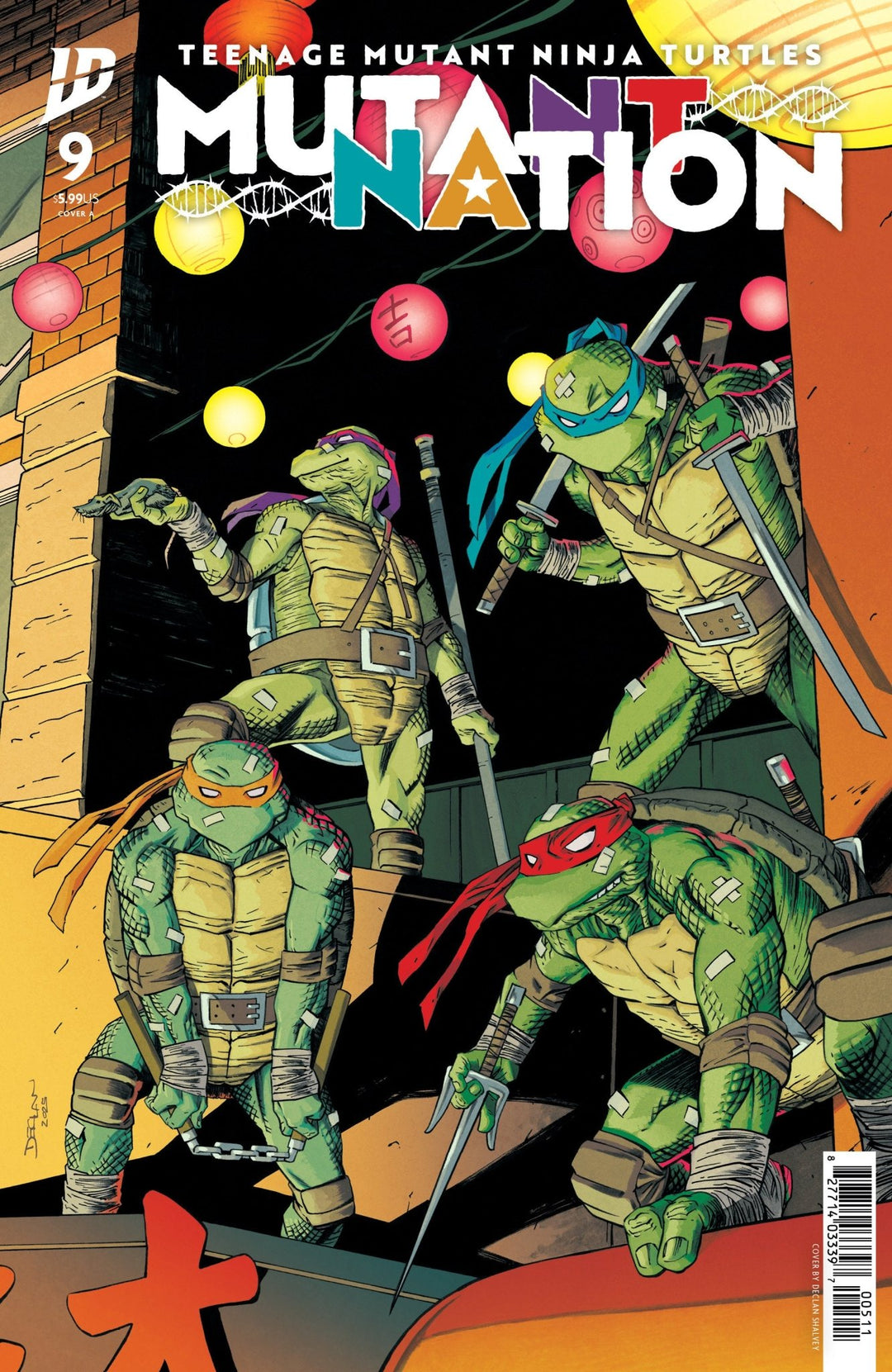 Teenage Mutant Ninja Turtles: Mutant Nation 9 Cover A (Shalvey) - gabescaveccc