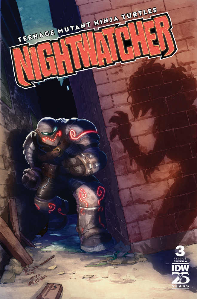 Teenage Mutant Ninja Turtles: Nightwatcher #3 Cover A (Pe) - gabescaveccc