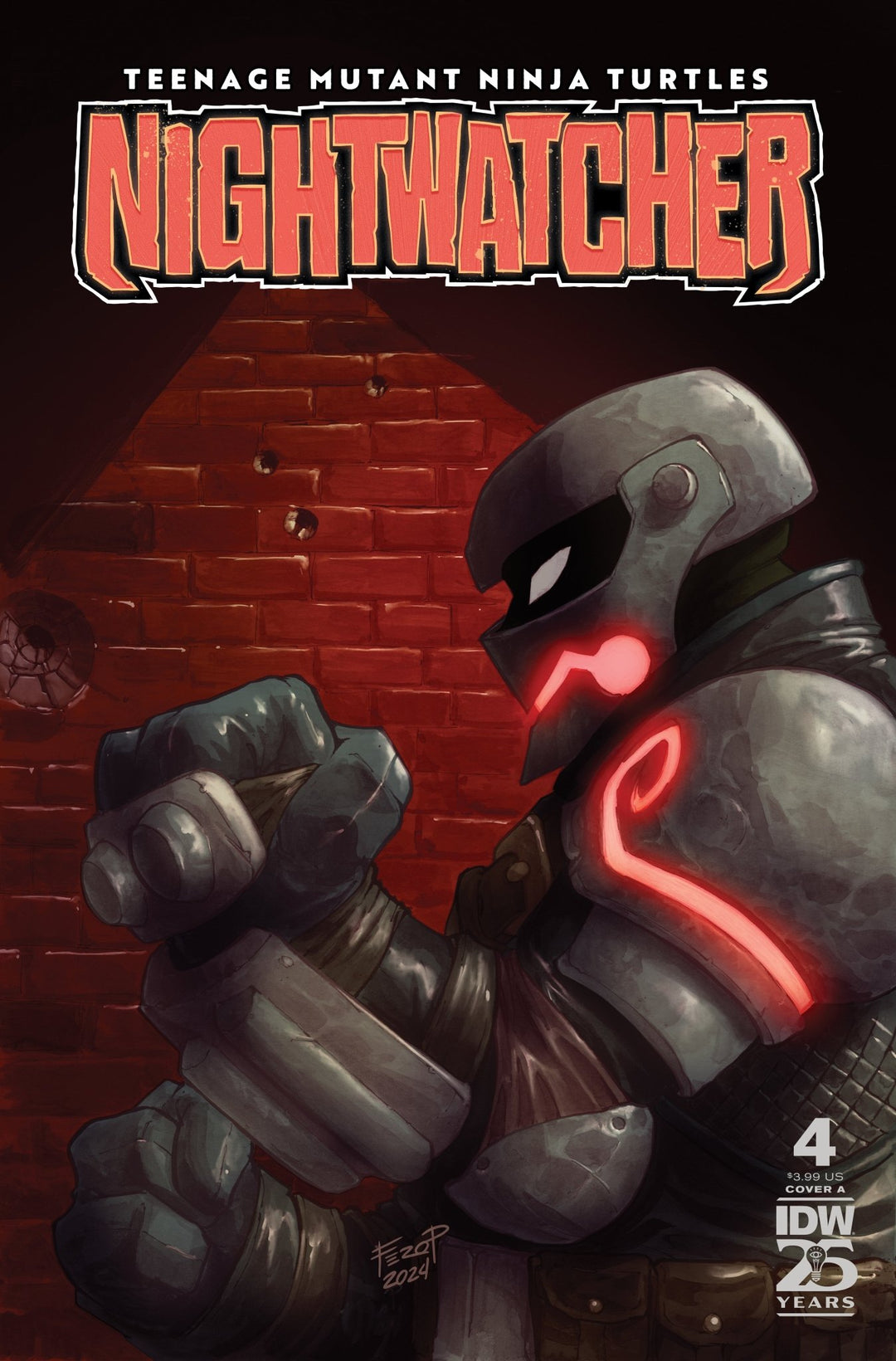 Teenage Mutant Ninja Turtles: Nightwatcher #4 Cover A (Pe) - gabescaveccc