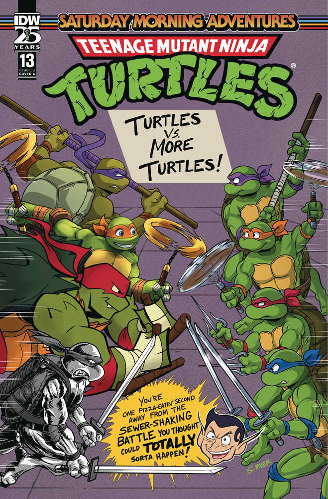 Teenage Mutant Ninja Turtles Saturday Morning Adventure 2023 #13 Cover A Myer - gabescaveccc