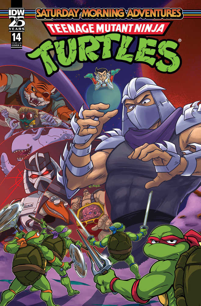 Teenage Mutant Ninja Turtles: Saturday Morning Adventures #14 Cover A (Myer) - gabescaveccc