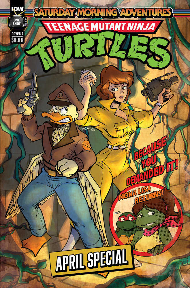 Teenage Mutant Ninja Turtles: Saturday Morning Adventures--April Special Cover A (Myer) - gabescaveccc