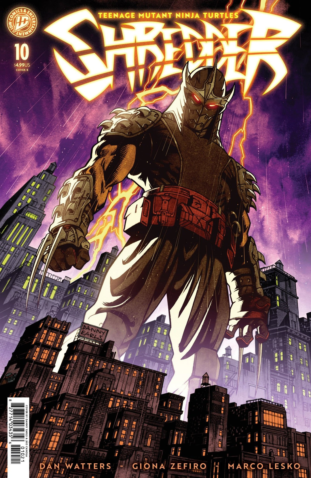 Teenage Mutant Ninja Turtles: Shredder 10 Variant B (Earls) - gabescaveccc