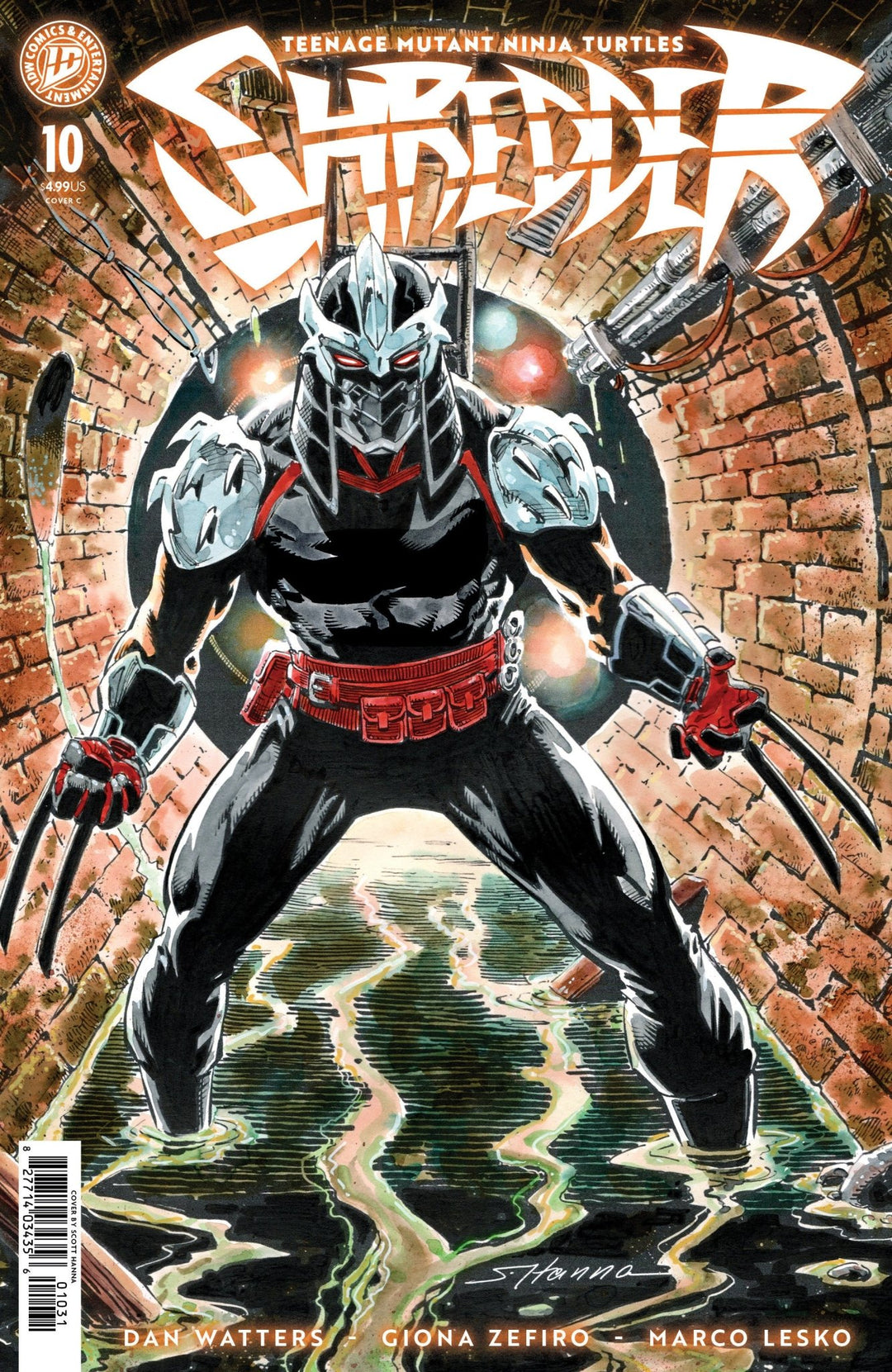 Teenage Mutant Ninja Turtles: Shredder 10 Variant C (Hanna) - gabescaveccc