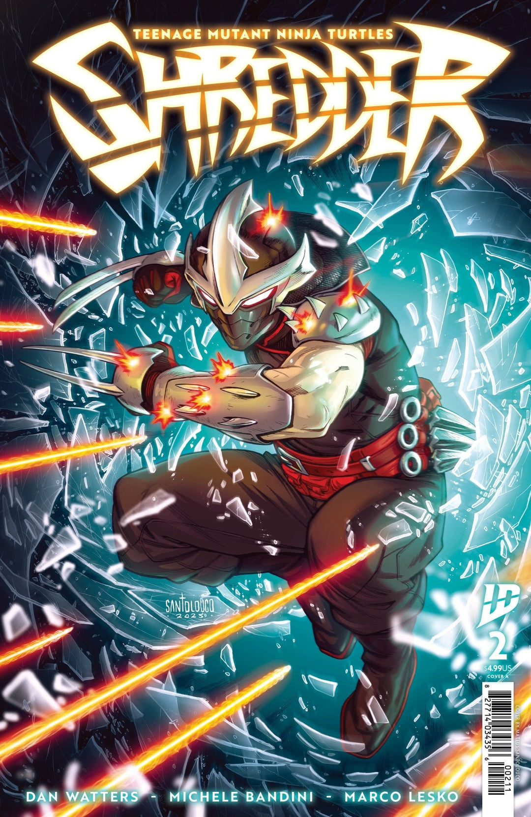 Teenage Mutant Ninja Turtles: Shredder 2 Cover A (Santolouco) - gabescaveccc