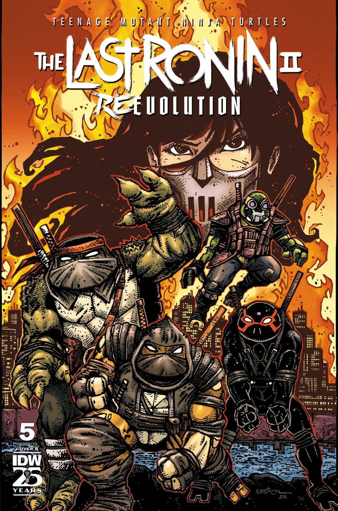 Teenage Mutant Ninja Turtles: The Last Ronin II—Re - Evolution #5 Variant B (Eastman) - gabescaveccc