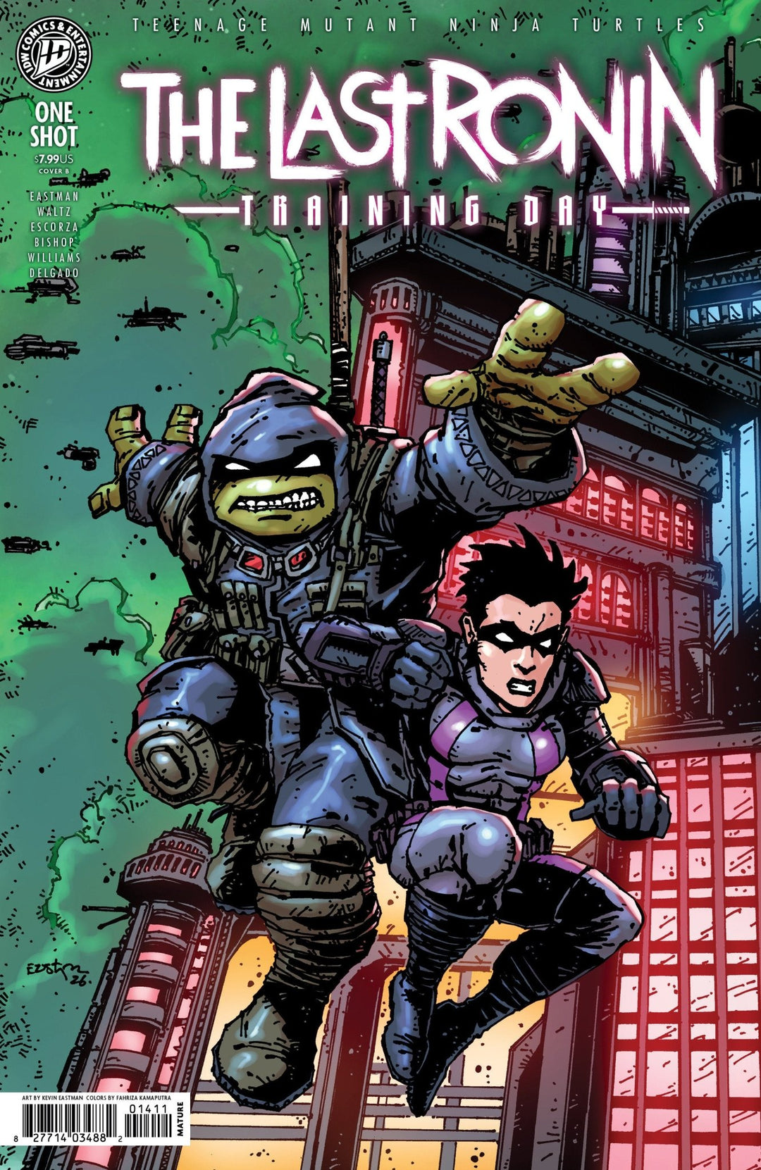 Teenage Mutant Ninja Turtles: The Last Ronin Training Day Variant B (Eastman) - gabescaveccc