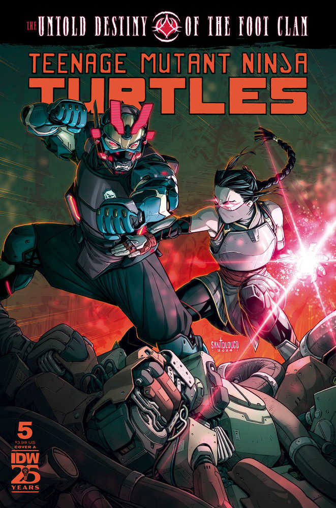 Teenage Mutant Ninja Turtles: The Untold Destiny Of The Foot Clan #5 Cover A (Santolouco) - gabescaveccc