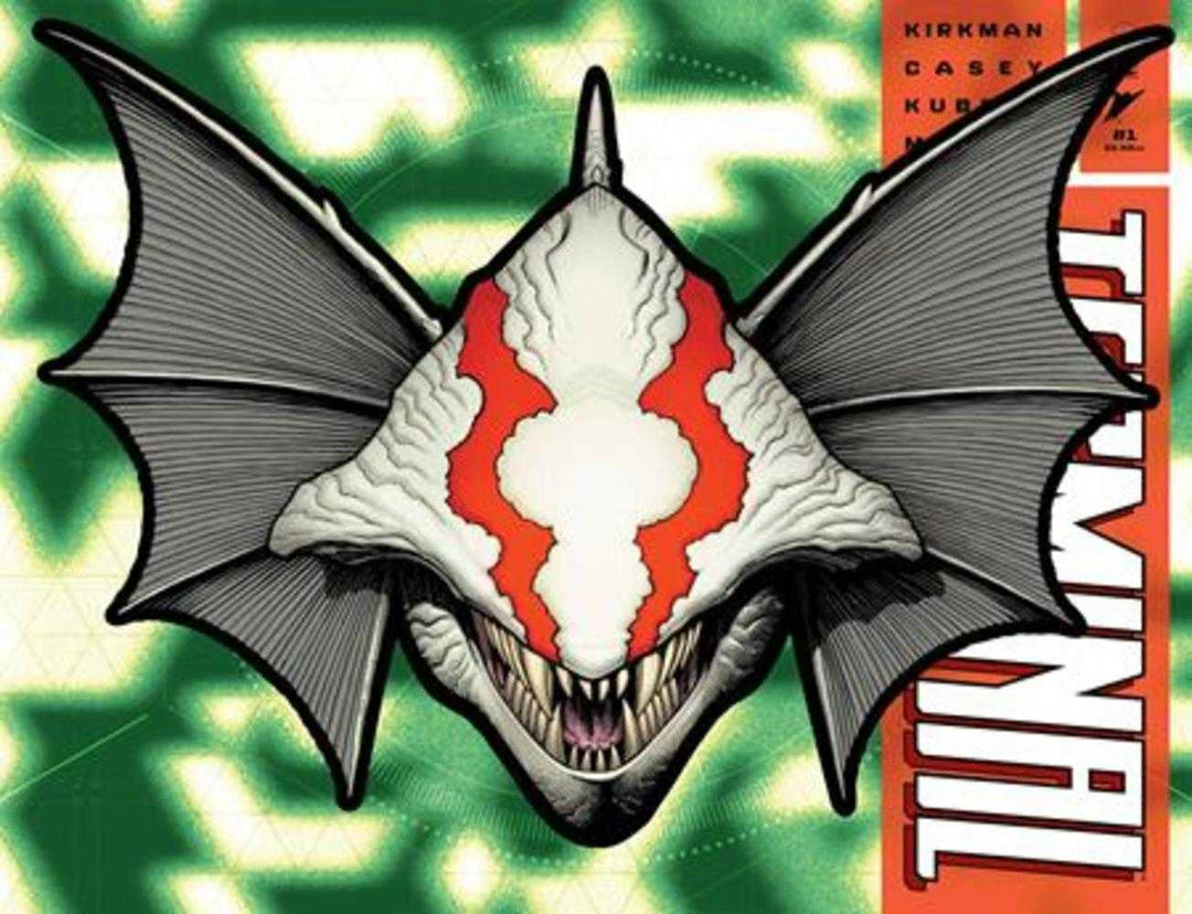 Terminal 1 Cover K Arthur Adams & Andres Juarez Die Cut Foil Mask Variant (Mature) - gabescaveccc