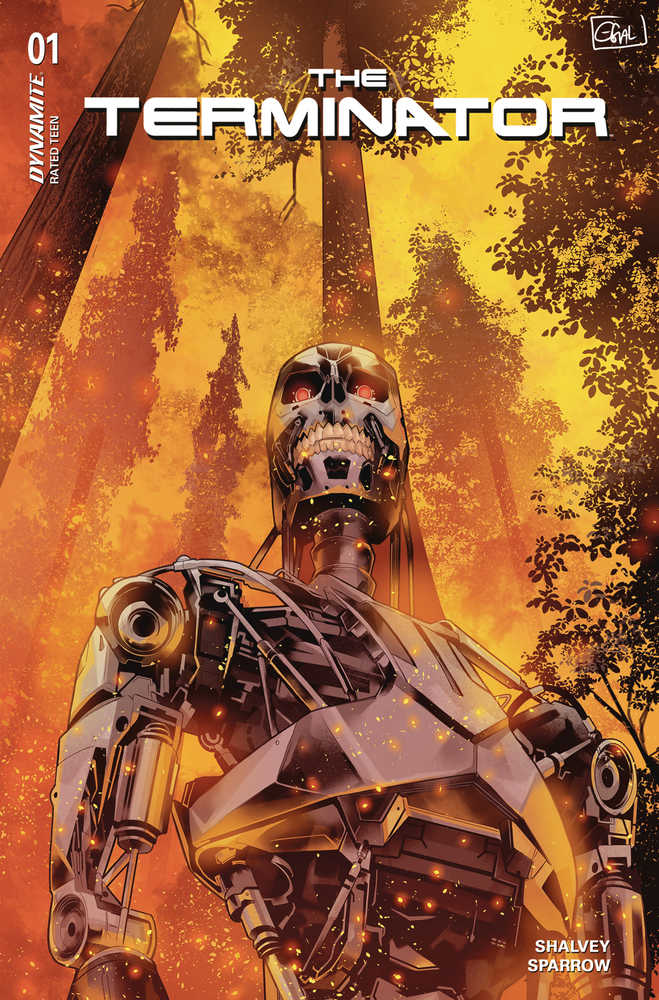 Terminator #1 Cover B Galmon - gabescaveccc