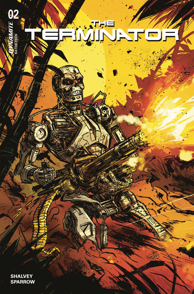 Terminator #2 Cover D Cousens - gabescaveccc