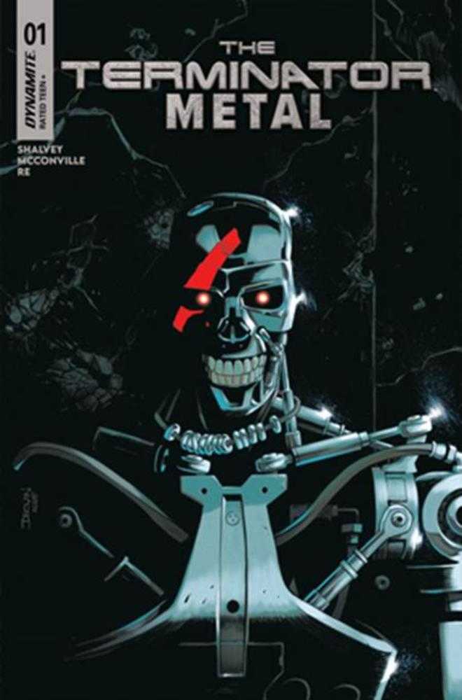 Terminator Metal 1 Cover A Declan Shalvey - gabescaveccc