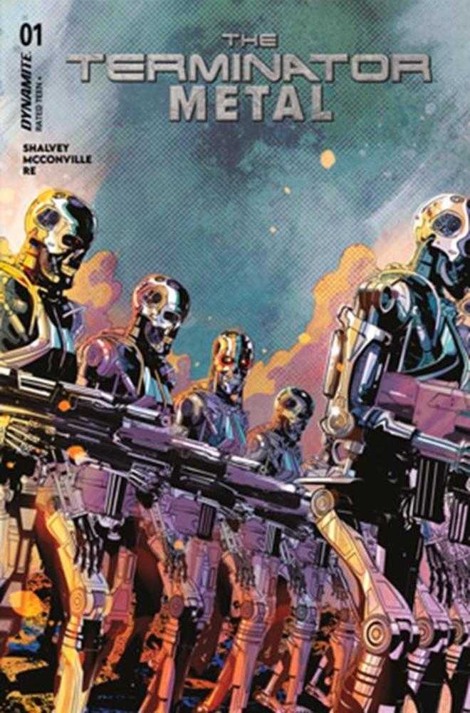Terminator Metal 1 Cover C Sebastian Piriz Variant - gabescaveccc