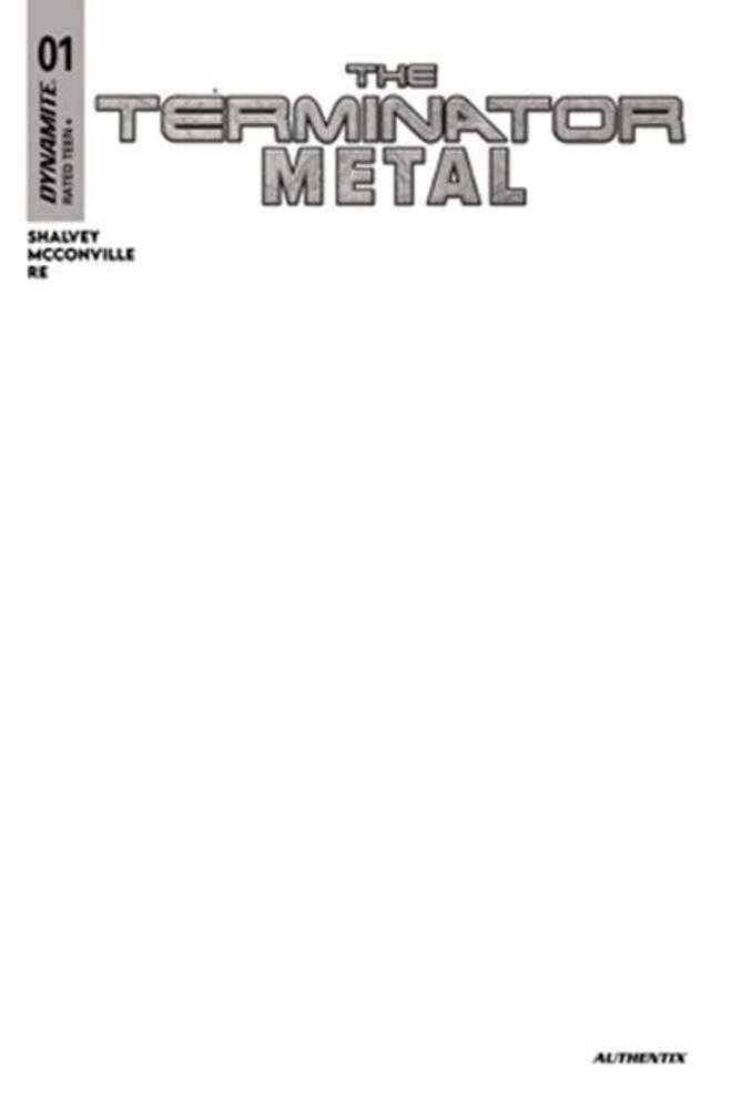 Terminator Metal 1 Cover G Blank Authentix Variant - gabescaveccc