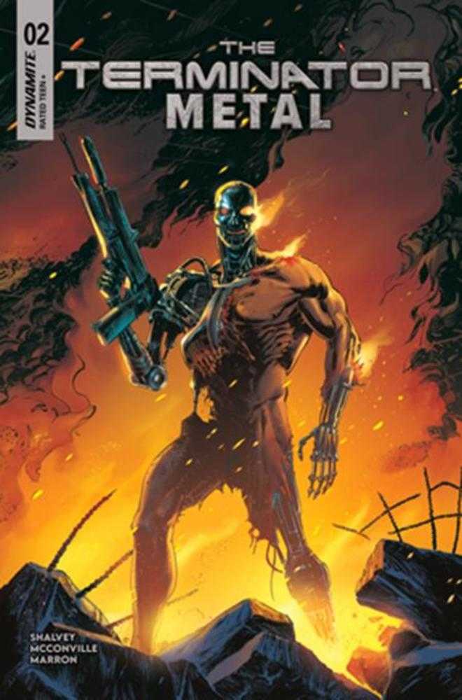 Terminator Metal 2 Cover D Paolo Antiga Variant - gabescaveccc