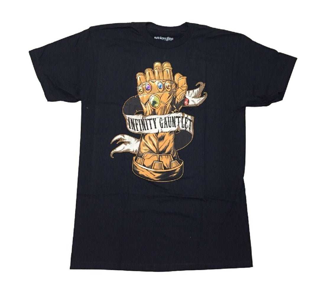 Thanos Infinity Gauntlet Of Power Avengers Marvel Comics Adult T-Shirt - gabescaveccc