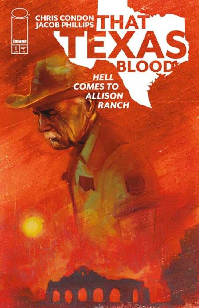 That Texas Blood Hell Comes To Allison Ranch 1 (Of 6) Cover B Martin Simmonds Variant (Mature) - gabescaveccc