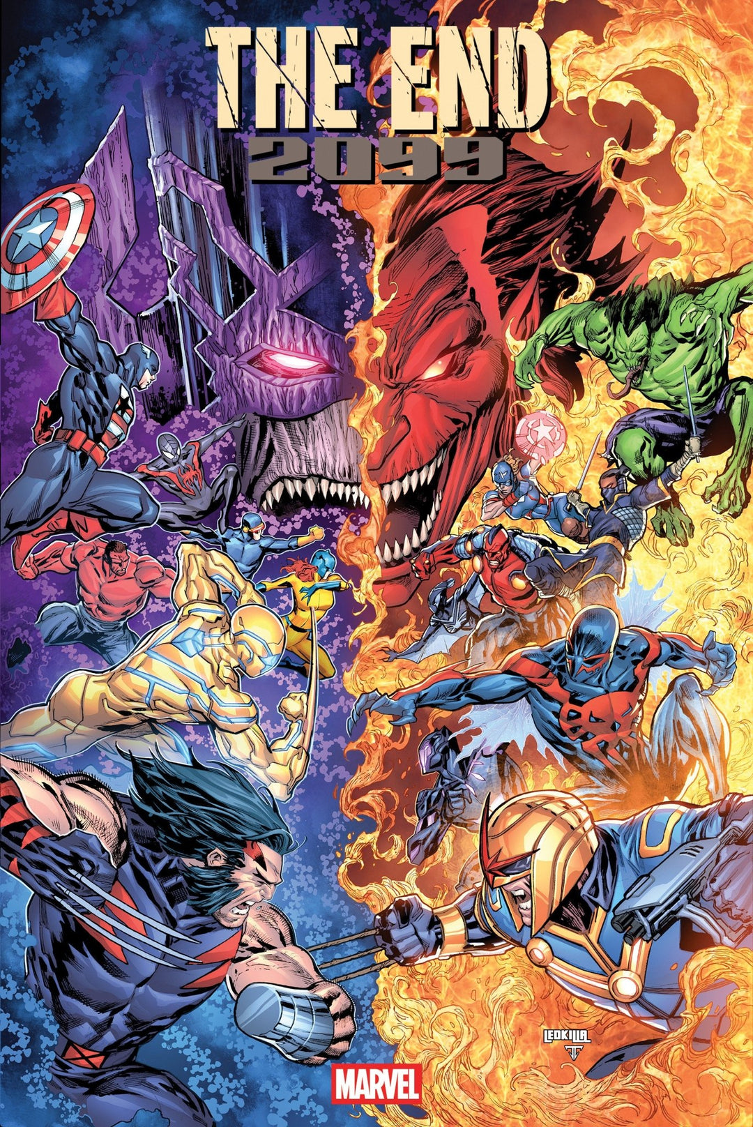 The End 2099 1 Ken Lashley Battle Variant - gabescaveccc