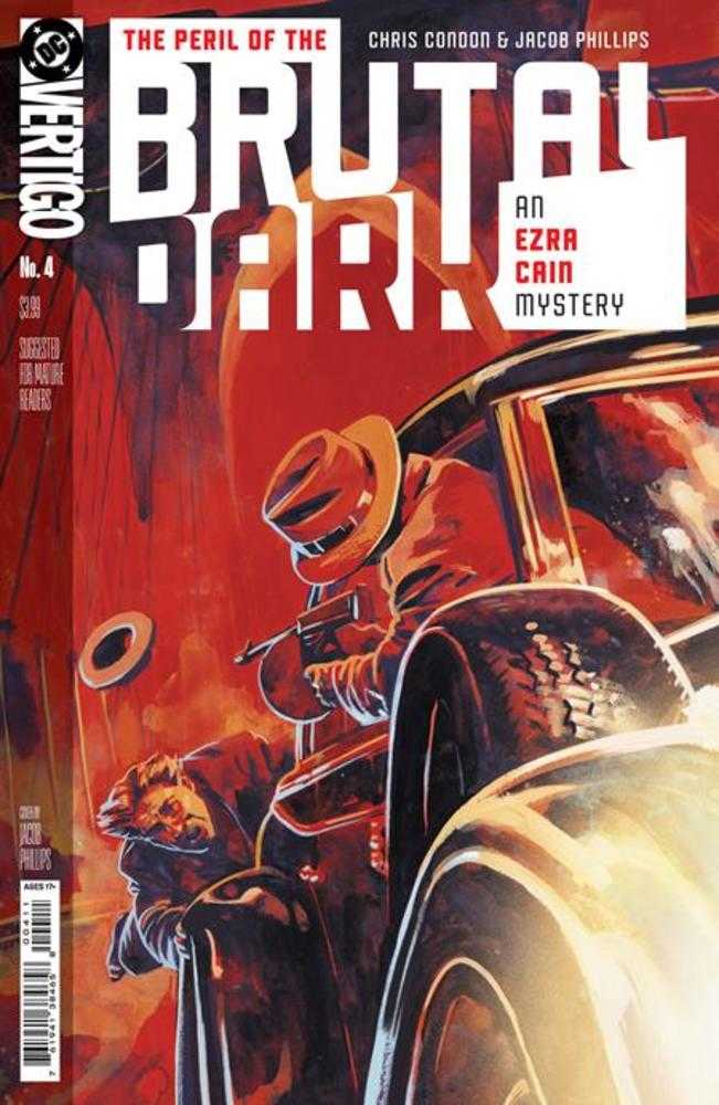 The Peril Of The Brutal Dark An Ezra Cain Mystery 4 (Of 6) Cover A Jacob Phillips (Mature) - gabescaveccc