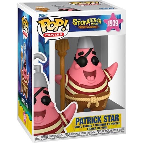 The SpongeBob Movie: Search for SquarePants Patrick Star Funko Pop! Vinyl Figure 1939 - gabescaveccc