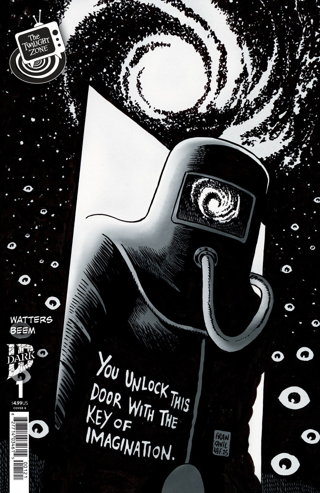 The Twilight Zone 1 Variant B (Francavilla Connecting Cover) - gabescaveccc