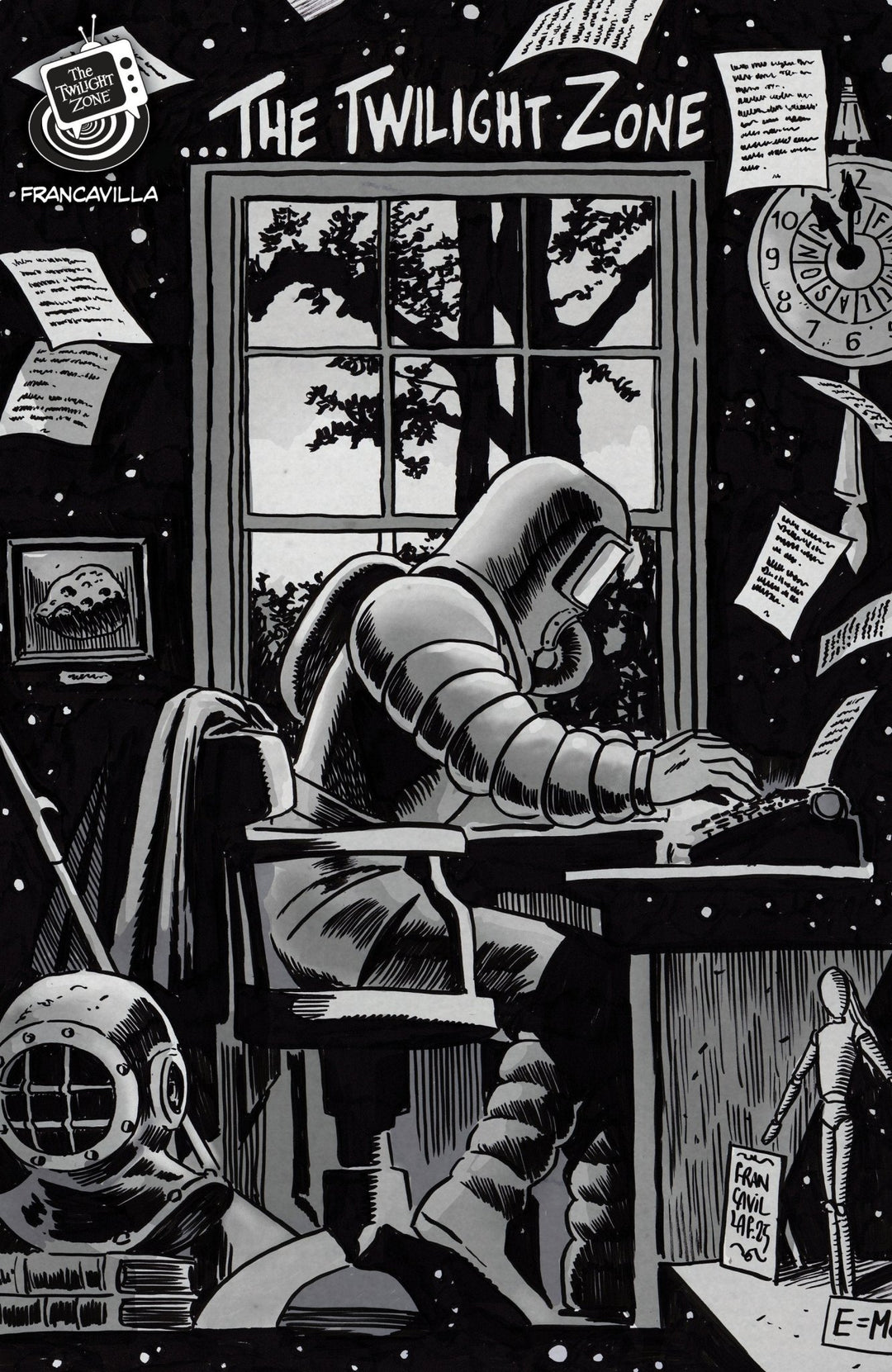 The Twilight Zone 5 Variant B (Francavilla Connecting Cover) - gabescaveccc