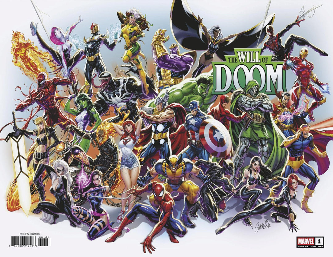 The Will Of Doom 1 J. Scott Campbell Wraparound Variant - gabescaveccc
