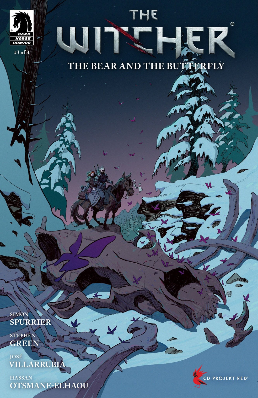 The Witcher: The Bear And The Butterfly 3 (Cover A) (Stephen Green) - gabescaveccc