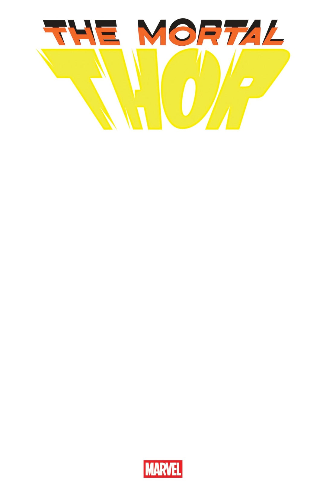 Thor 1 Blank Cover Variant - gabescaveccc