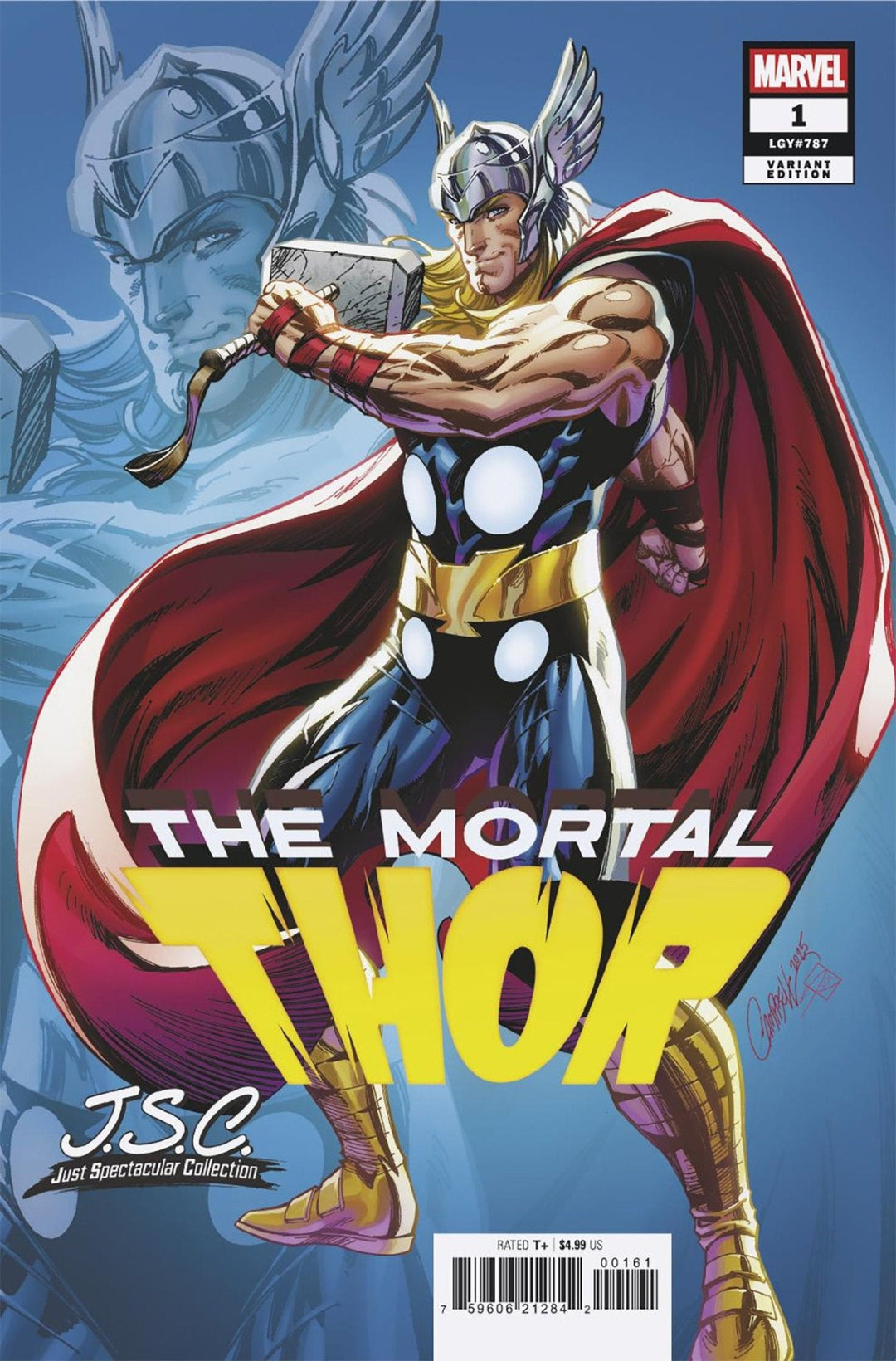Thor 1 J. Scott Campbell Just Spectacular Collection Variant - gabescaveccc